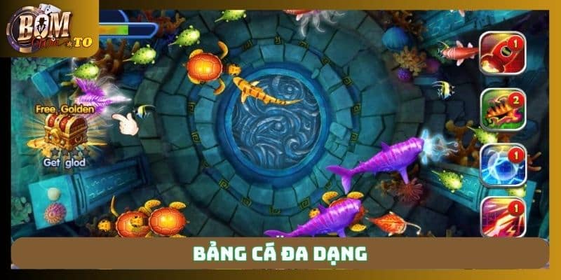 Bảng cá đa dạng