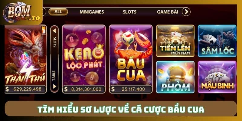 Bầu cua đang là game cực hot tại Bomwin
