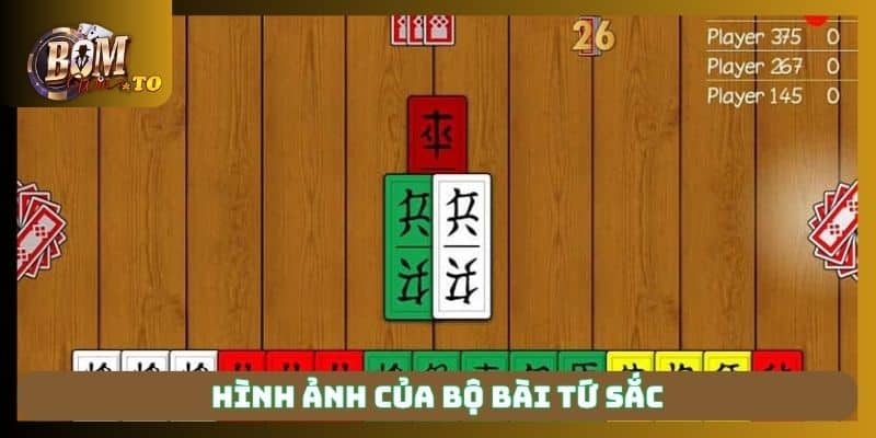 Hình ảnh của bộ bài tứ sắc