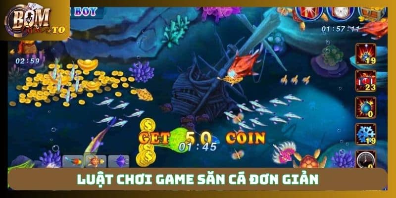 Luật chơi game săn cá đơn giản
