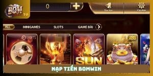 Nạp tiền Bomwin