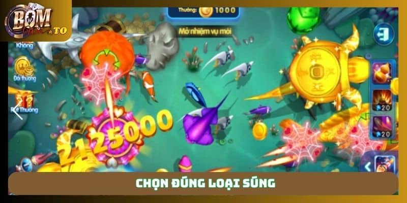 Chọn đúng loại súng