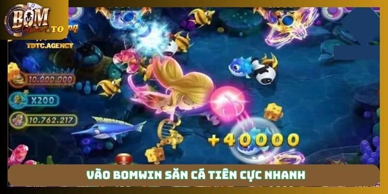 Vào Bomwin săn cá tiên cực nhanh
