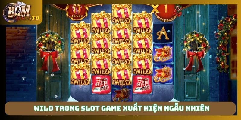 Wild trong slot game xuất hiện ngẫu nhiên
