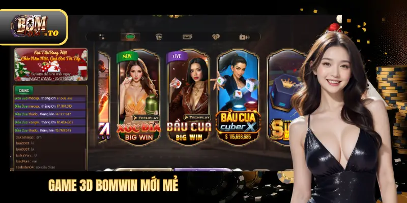 Game 3D Bomwin mới mẻ